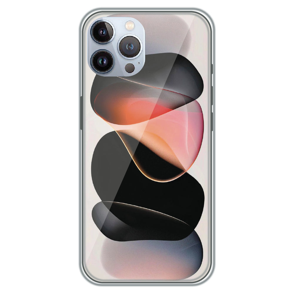 Floating Stones - Printed Silicone Case for Apple iPhone 12 Pro