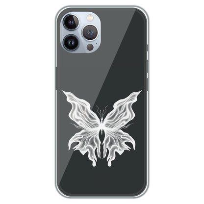 Ghost Butterfly - Printed Silicone Case for Apple iPhone 12 Pro