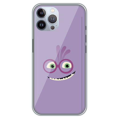 Grinning Purple Monster - Printed Silicone Case for Apple iPhone 12 Pro