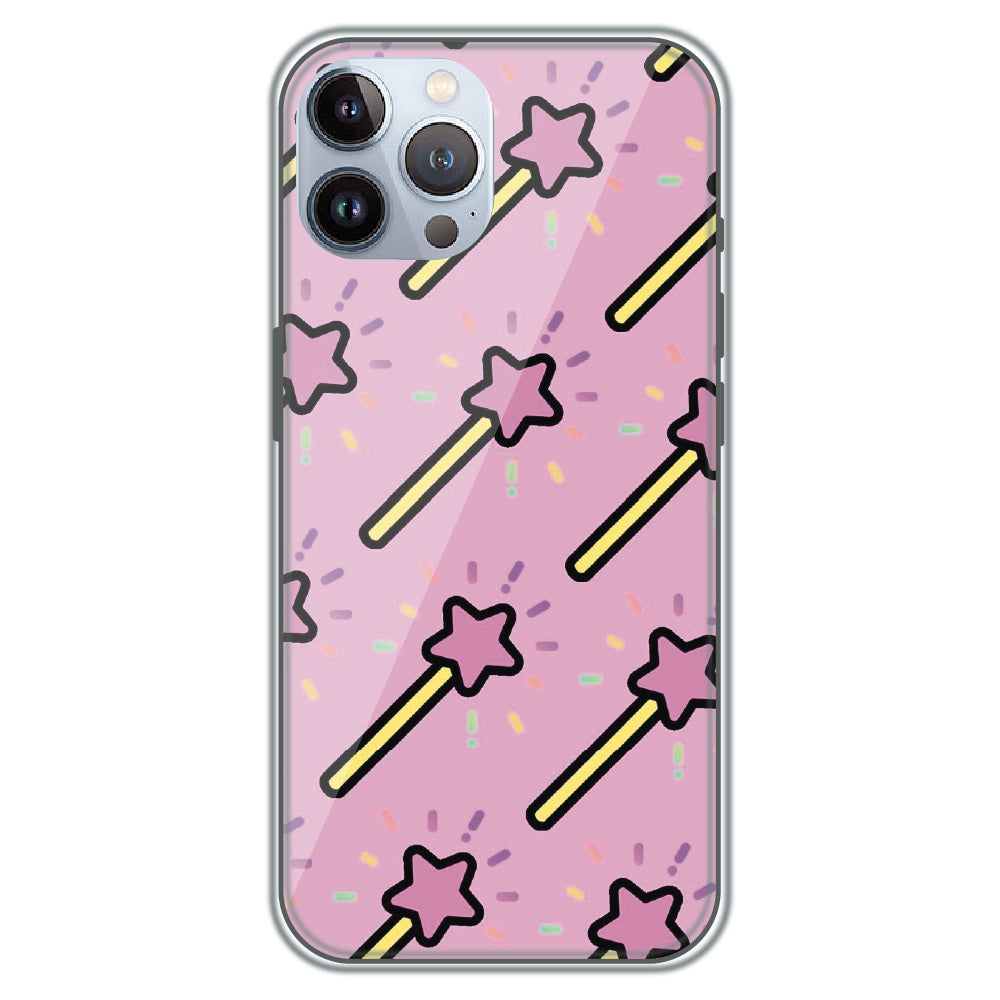 Magic Star Wands - Printed Silicone Case for Apple iPhone 12 Pro