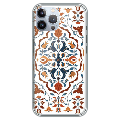 Ottoman Floral Medallion - Printed Silicone Case for Apple iPhone 12 Pro