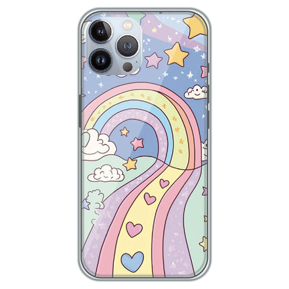 Rainbow Path - Printed Silicone Case for Apple iPhone 12 Pro