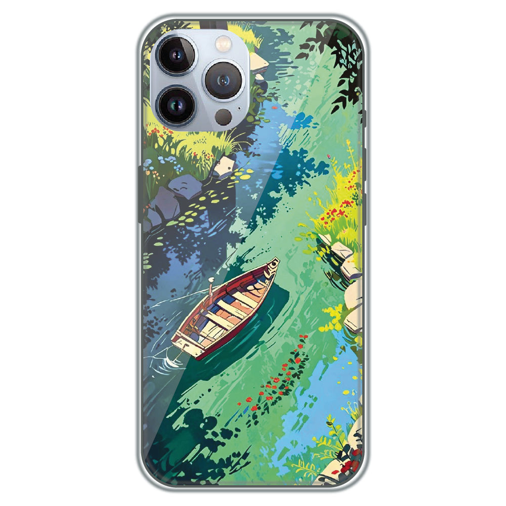 River Journey - Printed Silicone Case for Apple iPhone 12 Pro