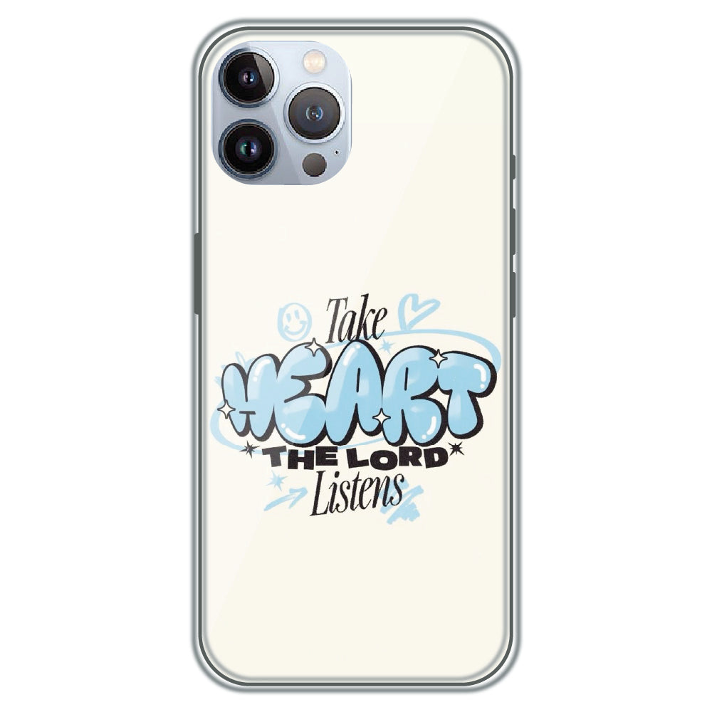 Take Heart - Printed Silicone Case for Apple iPhone 12 Pro