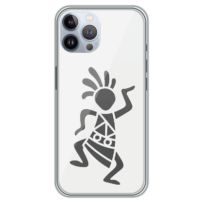 Tribal Dancer - Printed Silicone Case for Apple iPhone 12 Pro