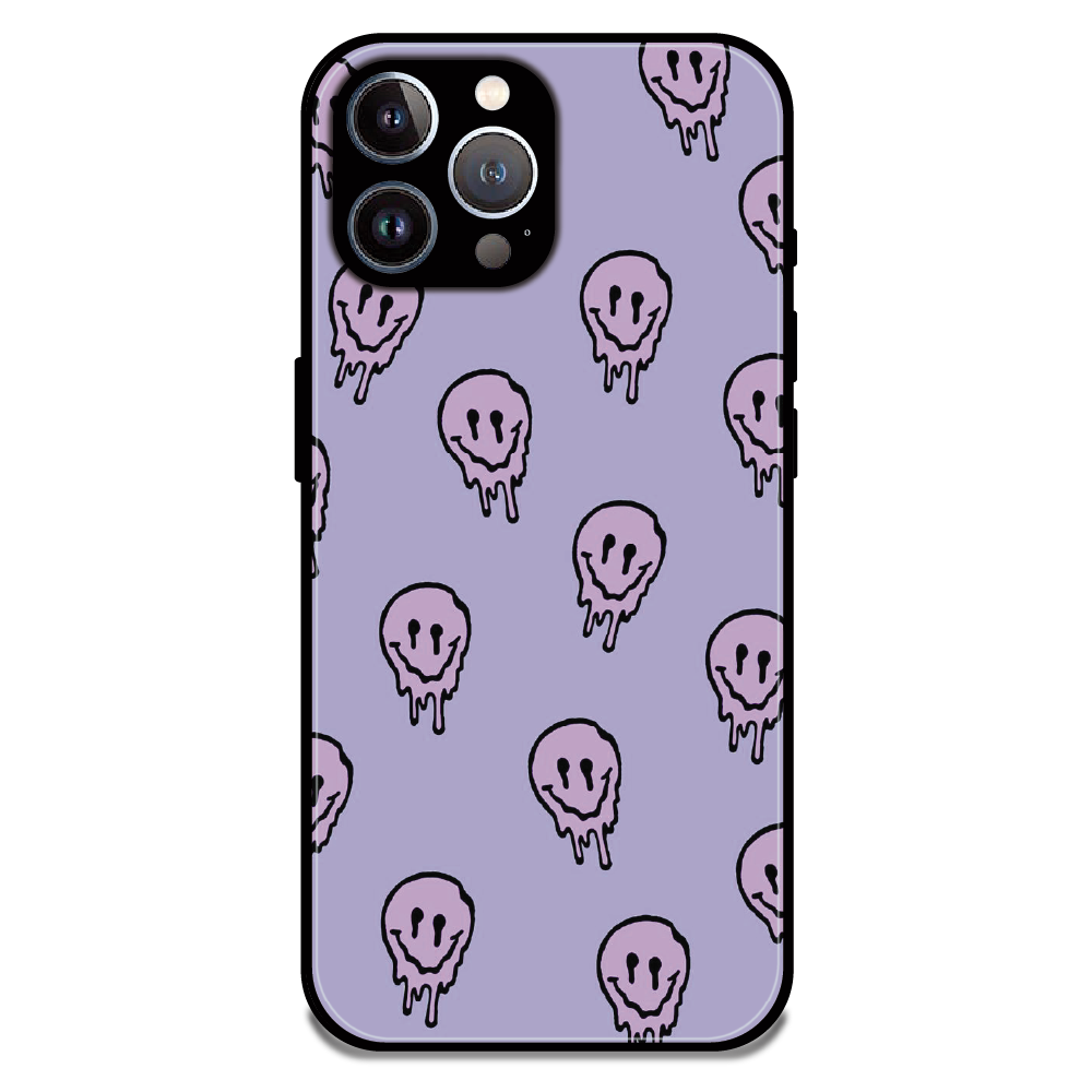 Funny Ghost - Glossy Metal Silicone Case For Apple iPhone 12 Pro