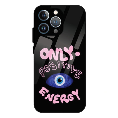 Only Positive Energy Evil Eye - Glass Case For Apple iPhone 12 Pro