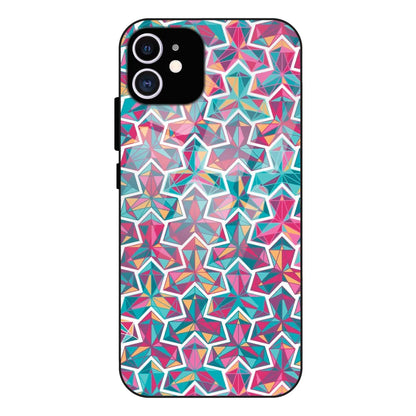 Colorful Abstract - Glass Case For Apple iPhone 12