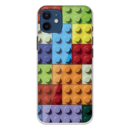 3D Brick Texture - Printed Silicone Case For Apple iPhone 12