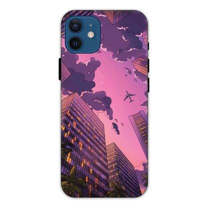 Purple Sky Hard Case Apple iPhone 12 Models