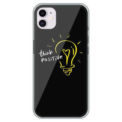 Think Positive - Printed Silicone Case for Apple iPhone 12 Mini