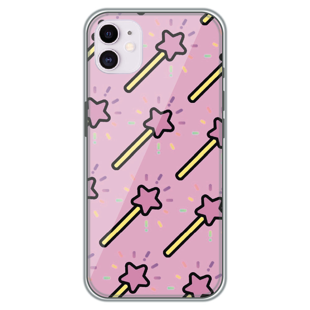 Magic Star Wands - Printed Silicone Case for Apple iPhone 12