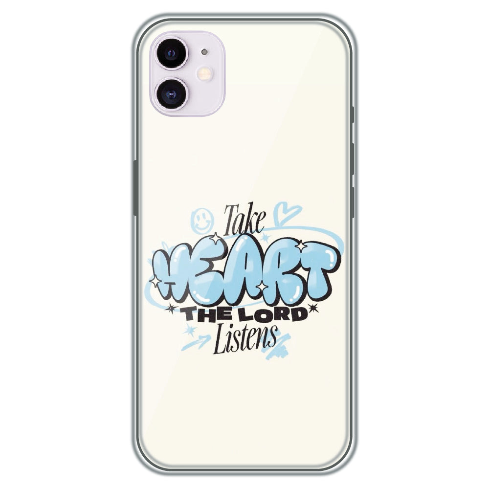Take Heart - Printed Silicone Case for Apple iPhone 12
