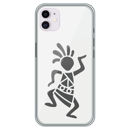 Tribal Dancer - Printed Silicone Case for Apple iPhone 12