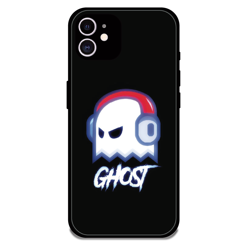 Neon Ghost Music Aesthetic - Glossy Metal Silicone Case For Apple iPhone 12