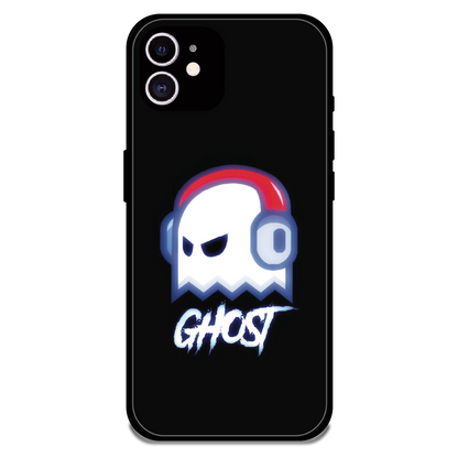 Neon Ghost Music Aesthetic - Glossy Metal Silicone Case For Apple iPhone 12