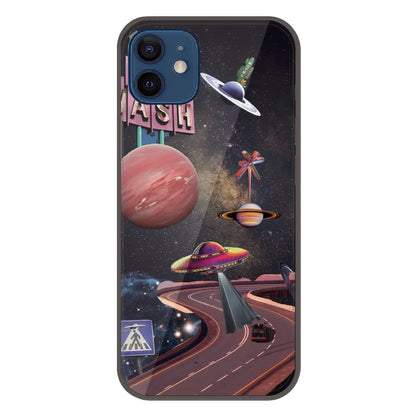 Cosmic Aesthetic - Printed Silicone Case For Apple iPhone 12