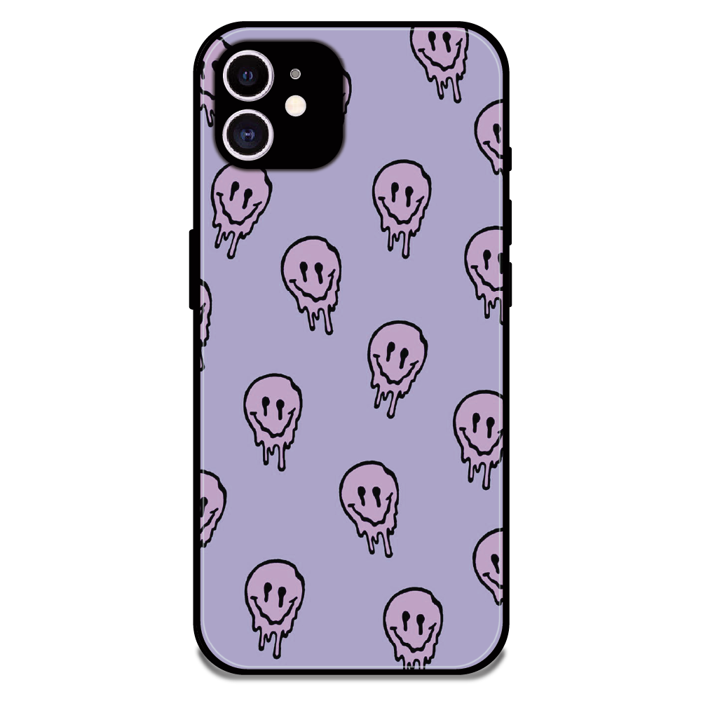 Funny Ghost - Glossy Metal Silicone Case For Apple iPhone 12