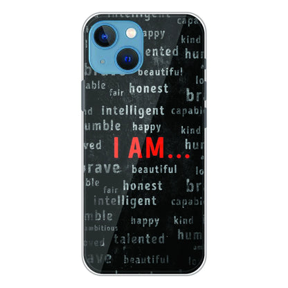I Am Affirmation Quote - Printed Silicone Case For Apple iPhone 13