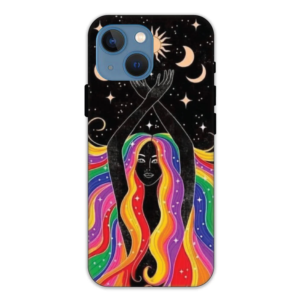 Bohemian Goddess Hard Case Apple iPhone 13 Mini Models