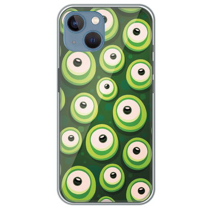 Alien Eyes - Printed Silicone Case for Apple iPhone 13 Mini