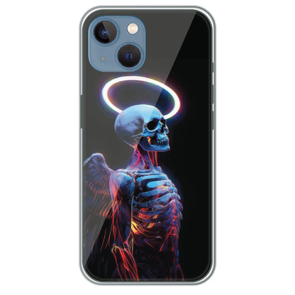 Angel Skeleton - Printed Silicone Case for Apple iPhone 13 Mini