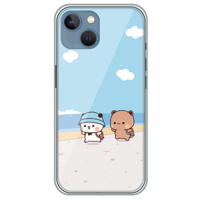 Beach Buddies - Printed Silicone Case for Apple iPhone 13 Mini