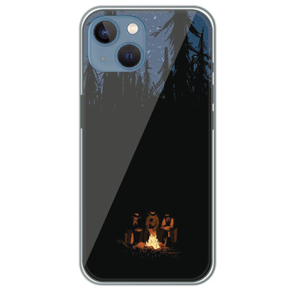 Campfire Night - Printed Silicone Case for Apple iPhone 13 Mini