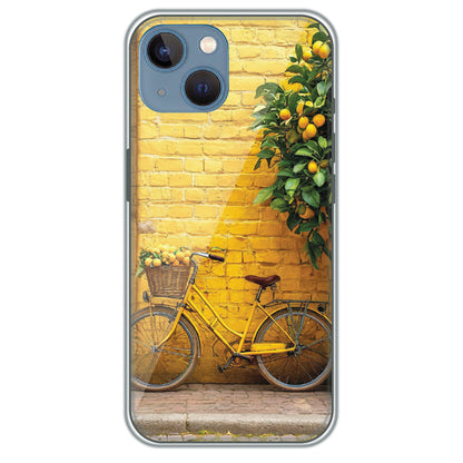Lemon Grove Bicycle - Printed Silicone Case for Apple iPhone 13 Mini