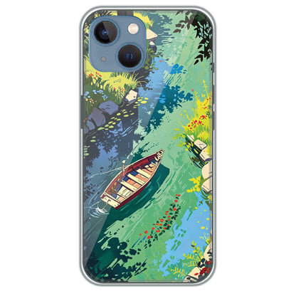River Journey - Printed Silicone Case for Apple iPhone 13 Mini