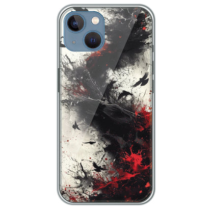 Scarlet Shadows - Printed Silicone Case for Apple iPhone 13 Mini