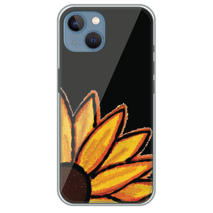 Sunflower Petals - Printed Silicone Case for Apple iPhone 13 Mini