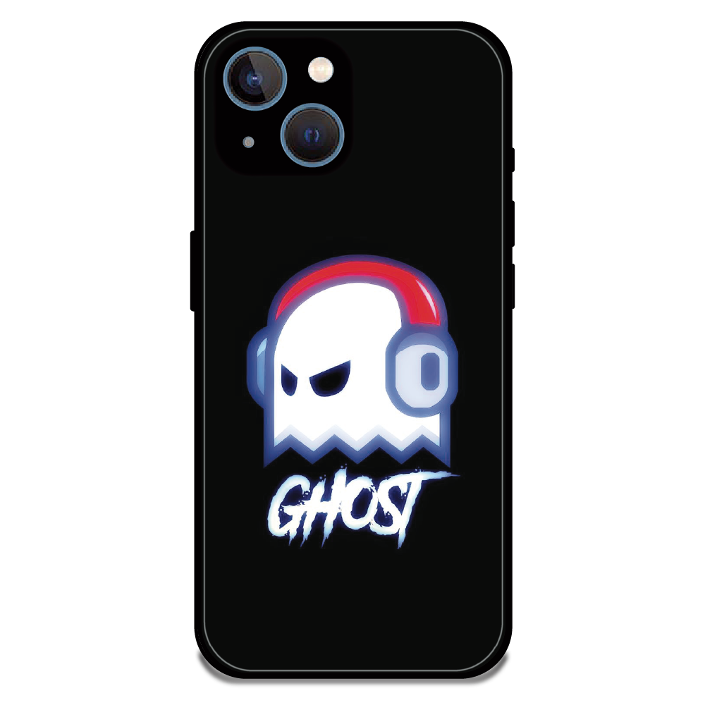 Neon Ghost Music Aesthetic - Glossy Metal Silicone Case For Apple iPhone 13 Mini