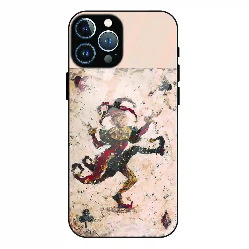 Abstract Dancing Figure Art - Glass Case For Apple iPhone 13 Pro