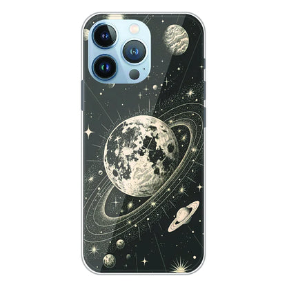 Celestial Planet Orbit - Printed Silicone Case For Apple iPhone 13 Pro