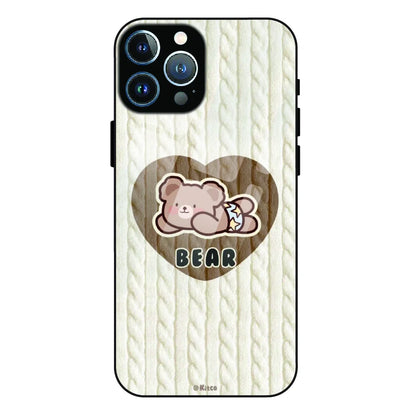 Bear Heart - Glass Case For Apple iPhone 13 Pro