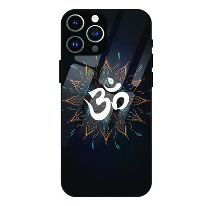 Om Mandala Aura - Glass Case For Apple iPhone 13 Pro Max