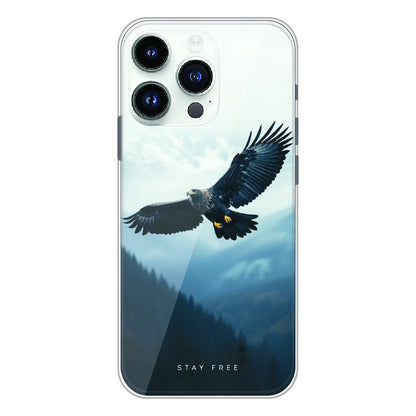 Stay Free Eagle Flight - Printed Silicone Case For Apple iPhone 13 Pro Max