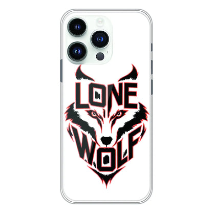 Lone Wolf Power Art - Printed Silicone Case For Apple iPhone 13 Pro Max