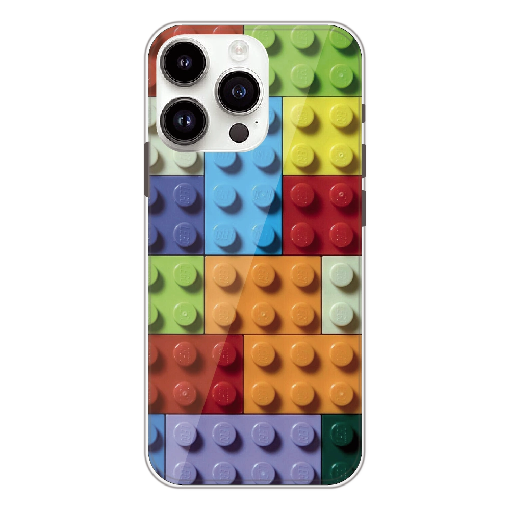 3D Brick Texture - Printed Silicone Case For Apple iPhone 13 Pro Max