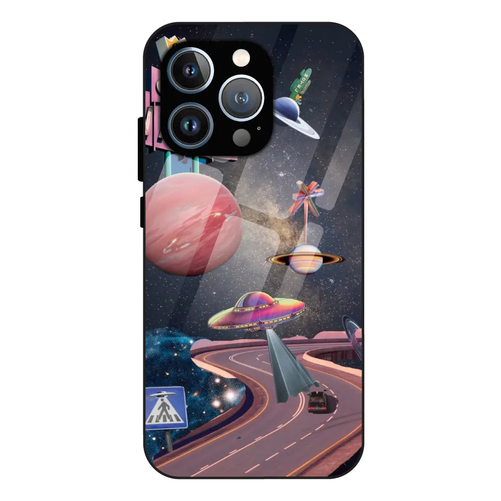 Cosmic Aesthetic - Glass Case For Apple iPhone 13 Pro Max
