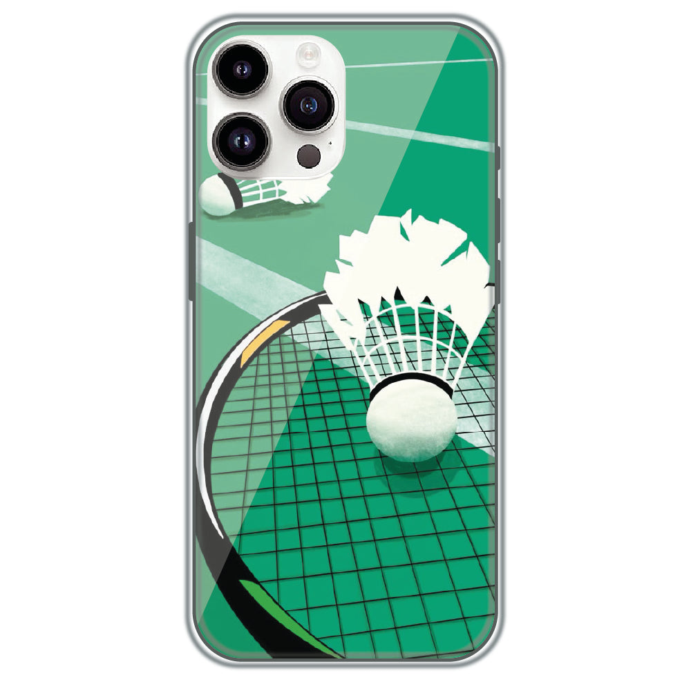 Badminton Smash - Printed Silicone Case for Apple iPhone 13 Pro Max