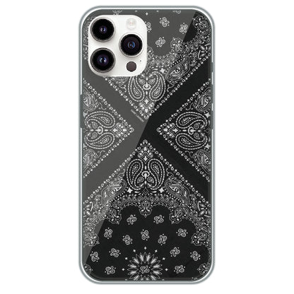 Black Bandana - Printed Silicone Case for Apple iPhone 13 Pro Max