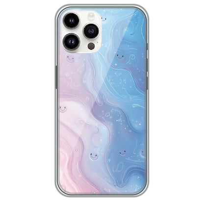 Dreamy Marble Smiles - Printed Silicone Case for Apple iPhone 13 Pro Max