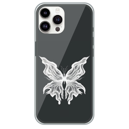 Ghost Butterfly - Printed Silicone Case for Apple iPhone 13 Pro Max