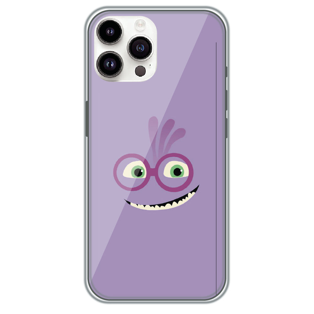 Grinning Purple Monster - Printed Silicone Case for Apple iPhone 13 Pro Max