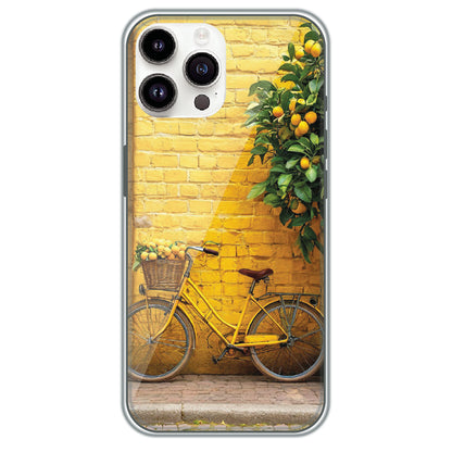 Lemon Grove Bicycle - Printed Silicone Case for Apple iPhone 13 Pro Max