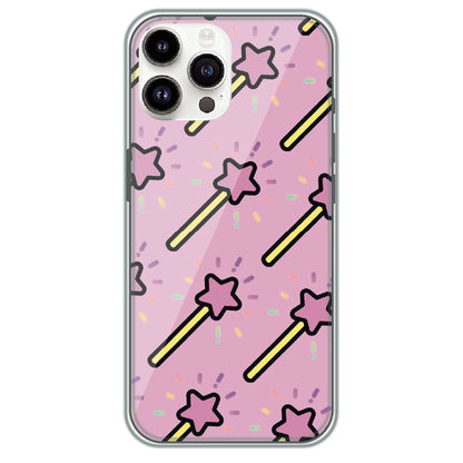 Magic Star Wands - Printed Silicone Case for Apple iPhone 13 Pro Max