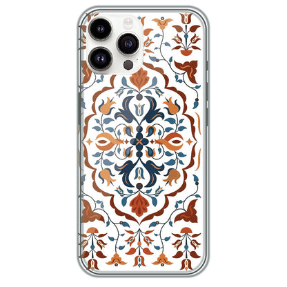 Ottoman Floral Medallion - Printed Silicone Case for Apple iPhone 13 Pro Max
