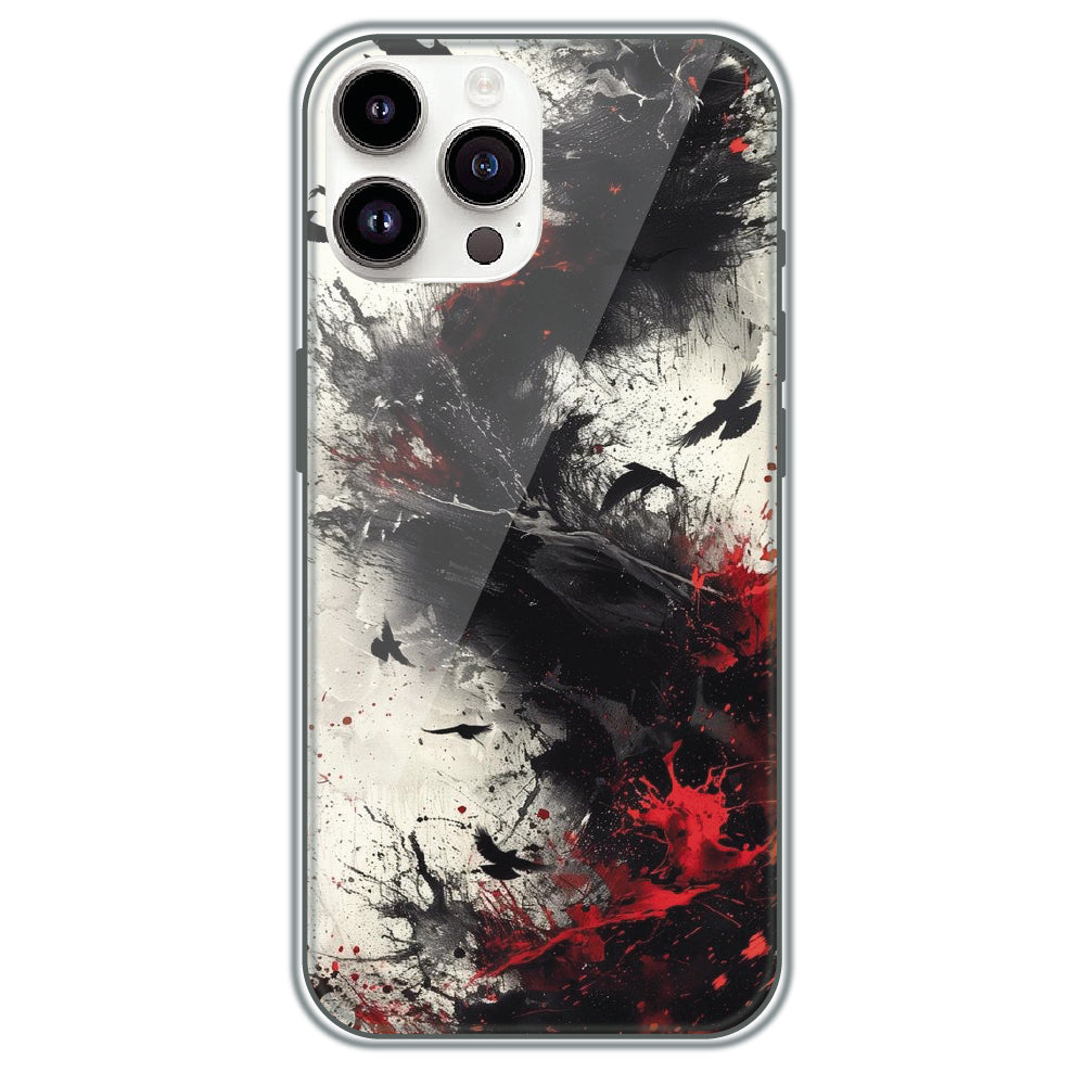 Scarlet Shadows - Printed Silicone Case for Apple iPhone 13 Pro Max